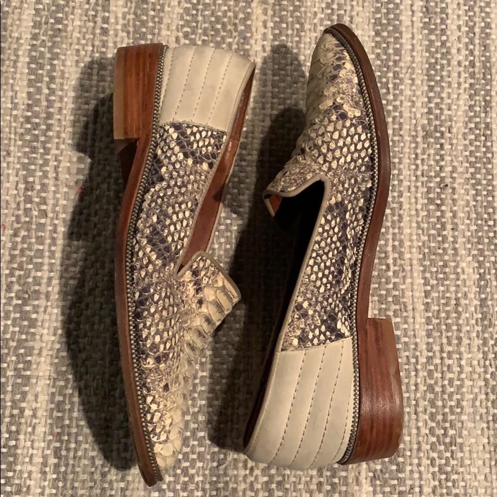 The Kooples Python Leather Loafer - image 4